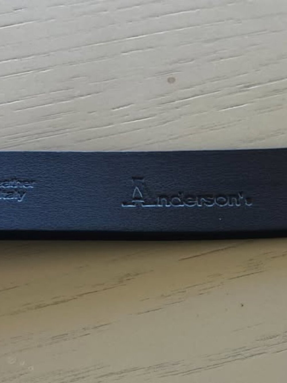 Anderson's Women's Narrow Casual Suede Belt - Dark Brown - NWT - never worn - Picture 3 of 3